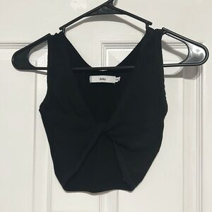ADIKA Front Knot Crop Top